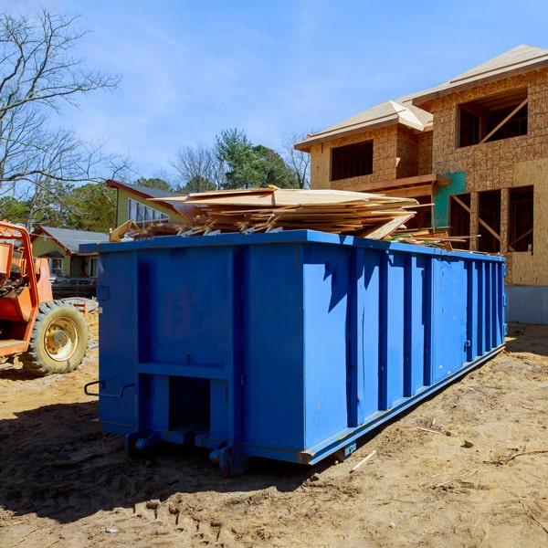 we have flexible rental periods for our construction dumpsters, but there may be additional fees for extended rentals